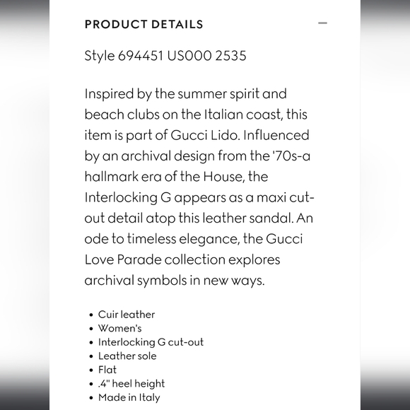 Interlocking G Sandals - Picture 3 of 9